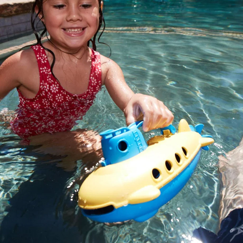 Green Toys - Submarine - Yellow Cabin - Educating Kids