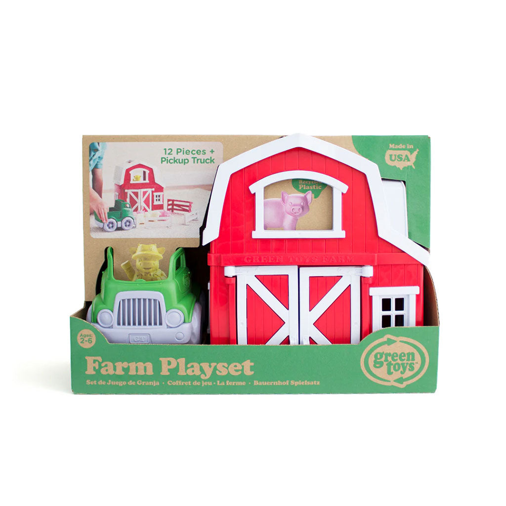 Green Toys - Farm Playset - Educating Kids