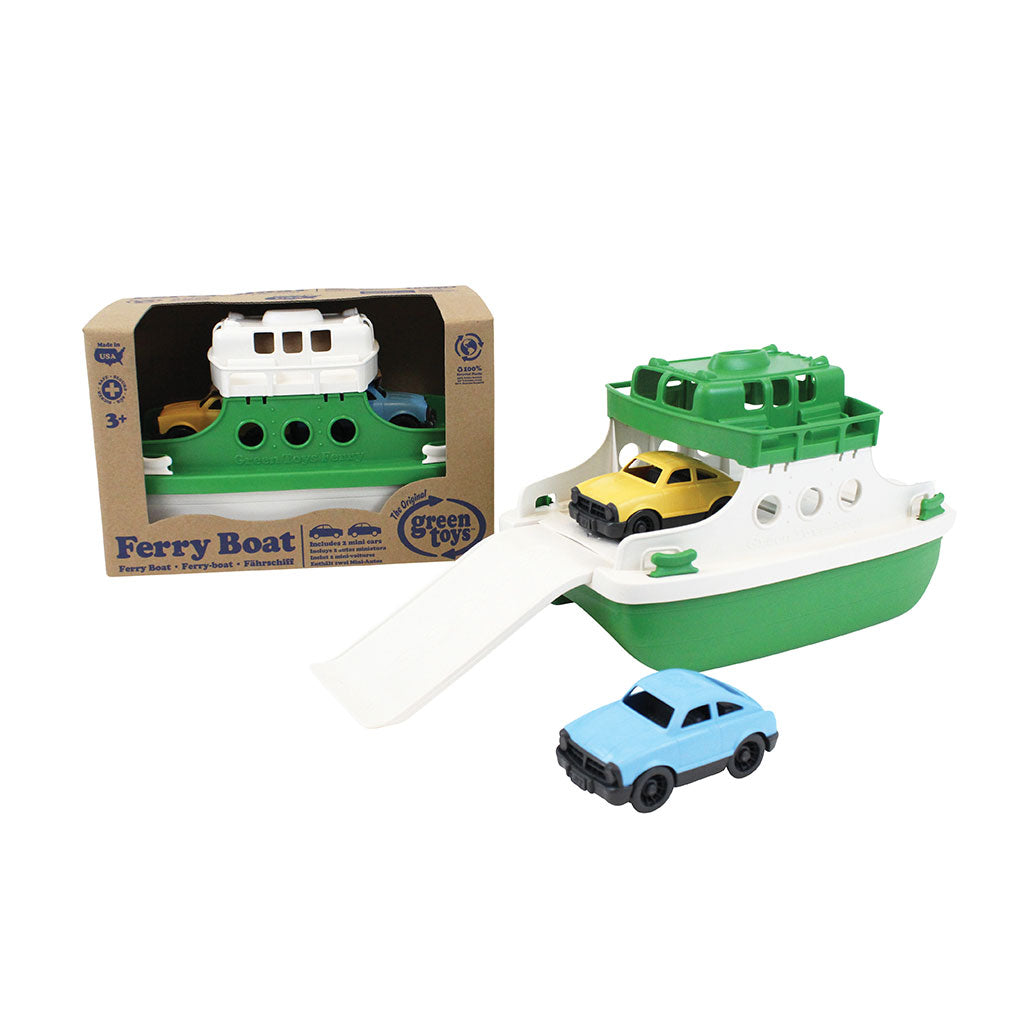 Green Toys - Ferry Boat - Green/White - Educating Kids