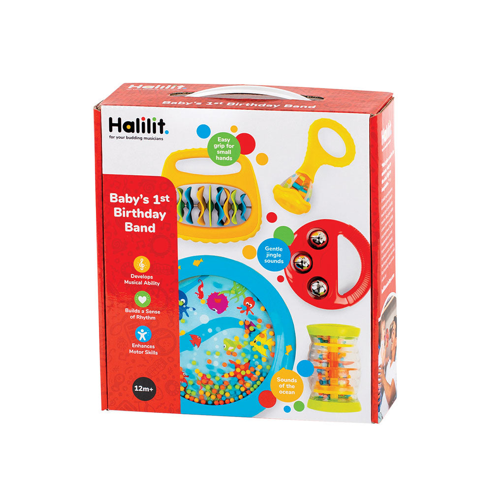 Halilit - Baby's First Birthday Band - Educating Kids