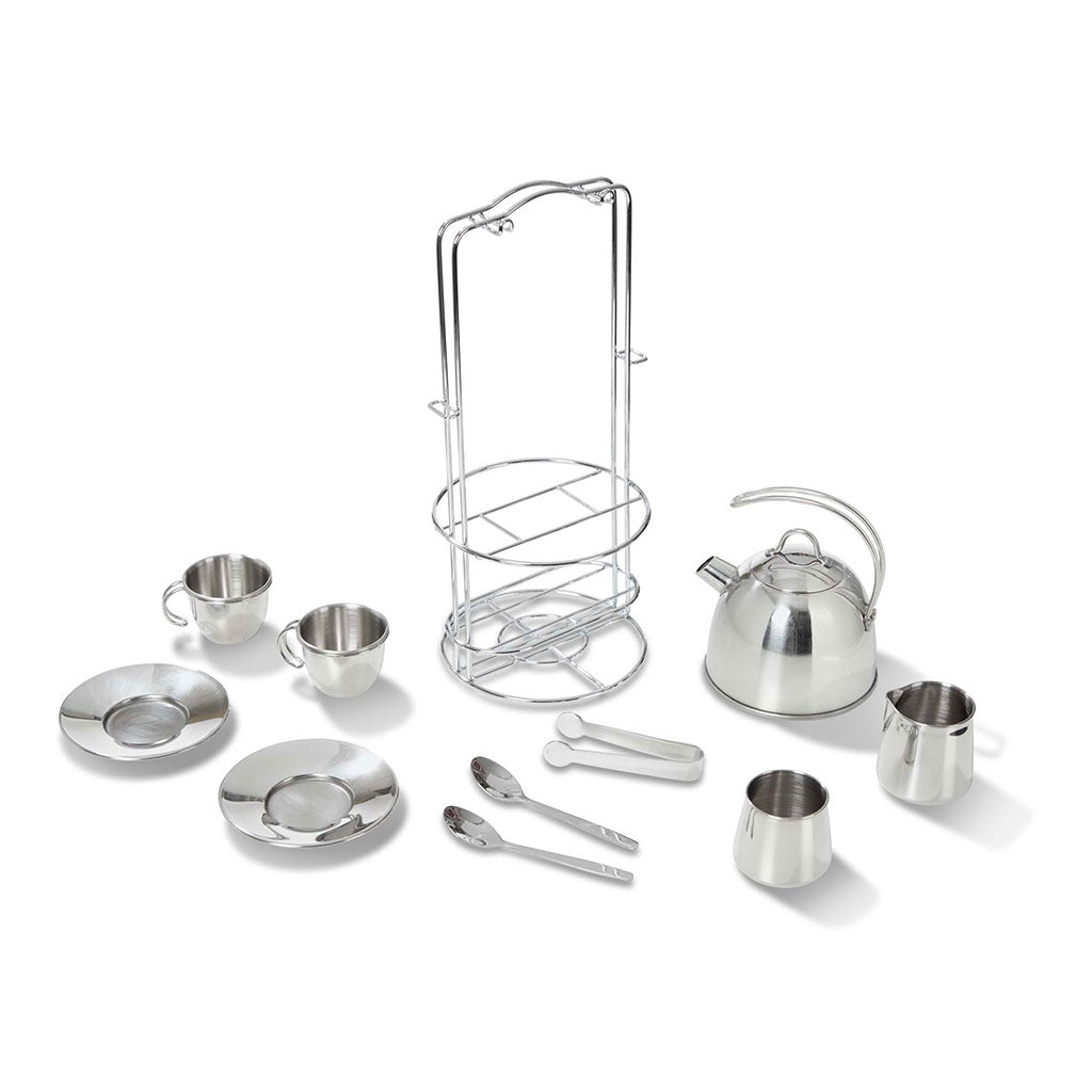 M&D - Stainless Steel Tea Set