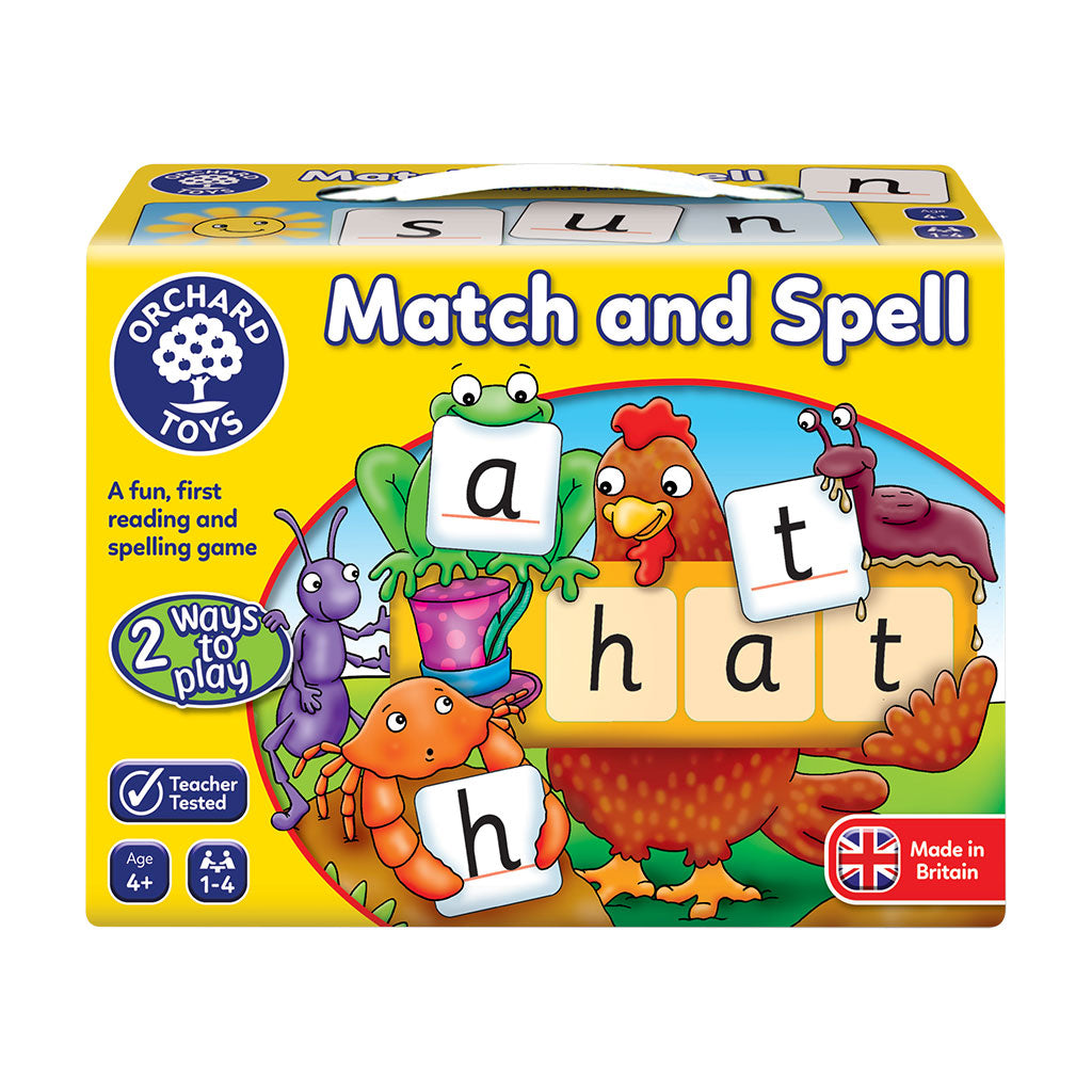 Orchard Game - Match and Spell - Educating Kids
