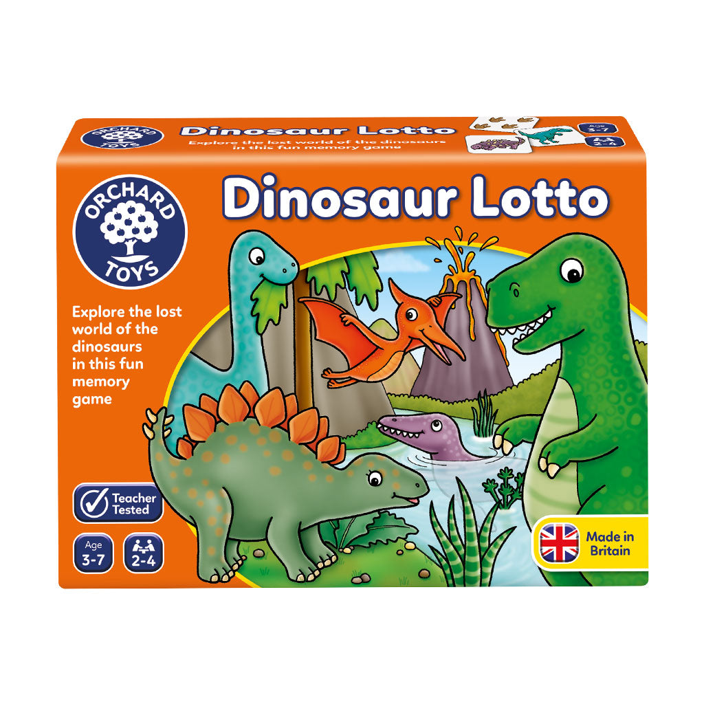 Orchard Game - Dinosaur Lotto - Educating Kids