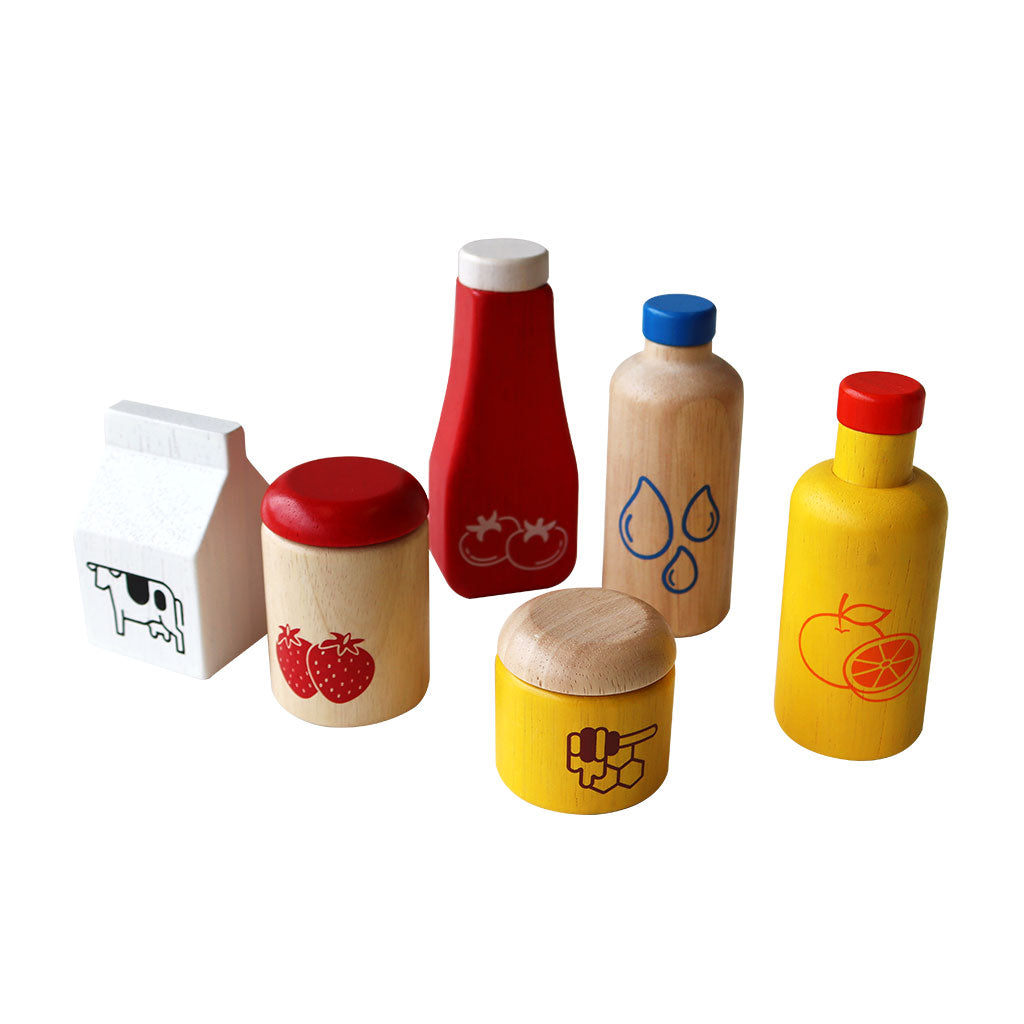 PlanToys - Food & Beverage Set - Educating Kids