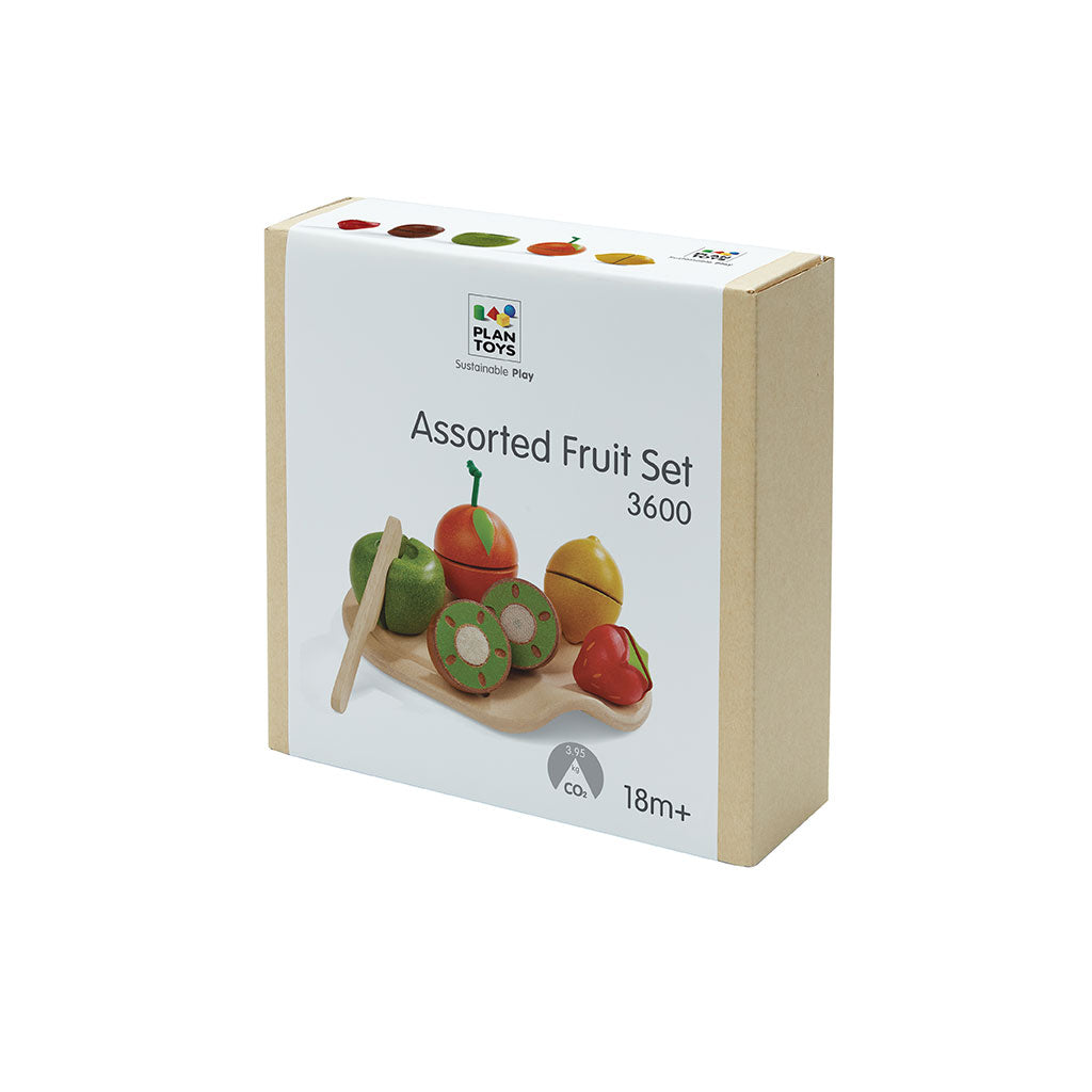 PlanToys - Assorted Fruit Set - Educating Kids
