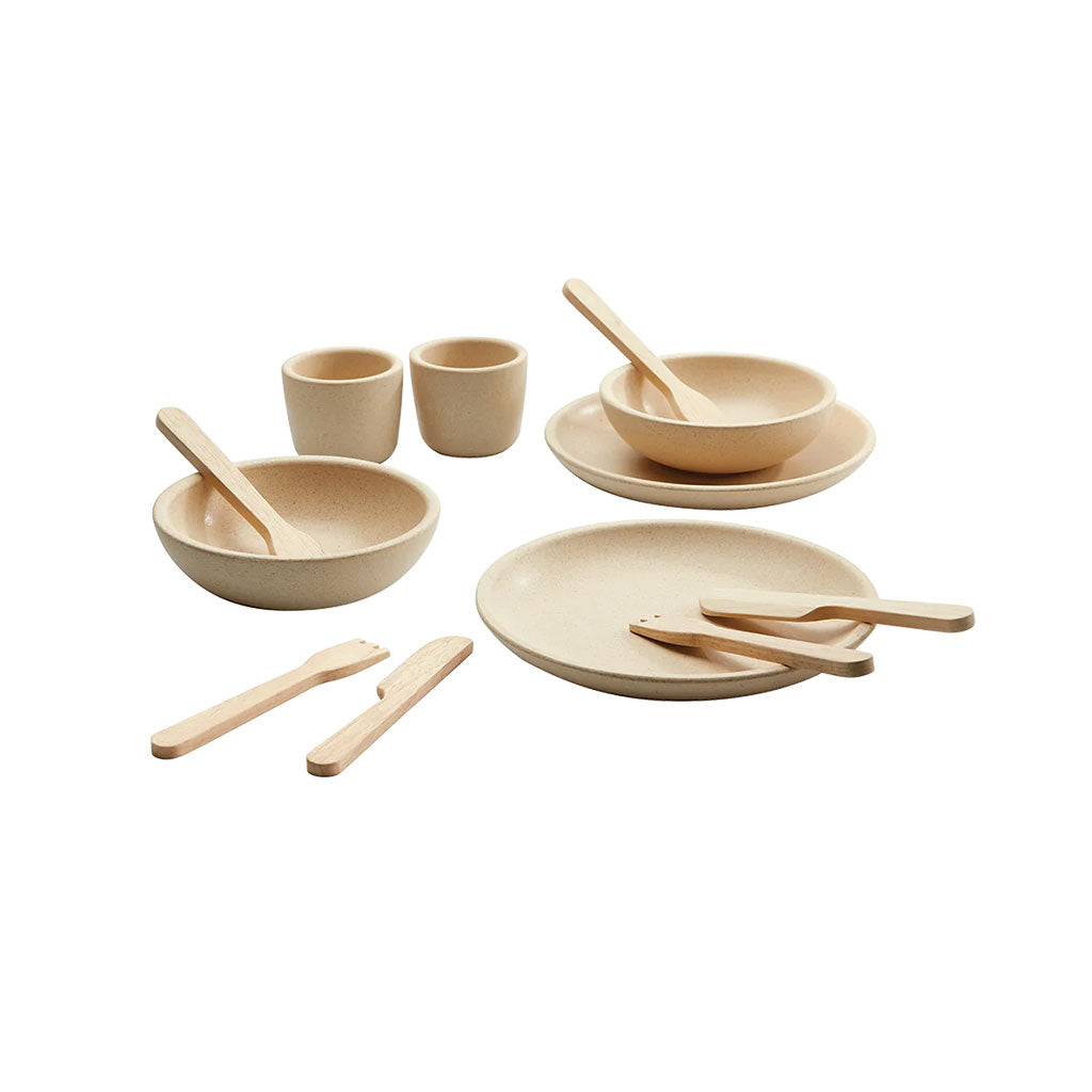 PlanToys - Tableware Set - Educating Kids