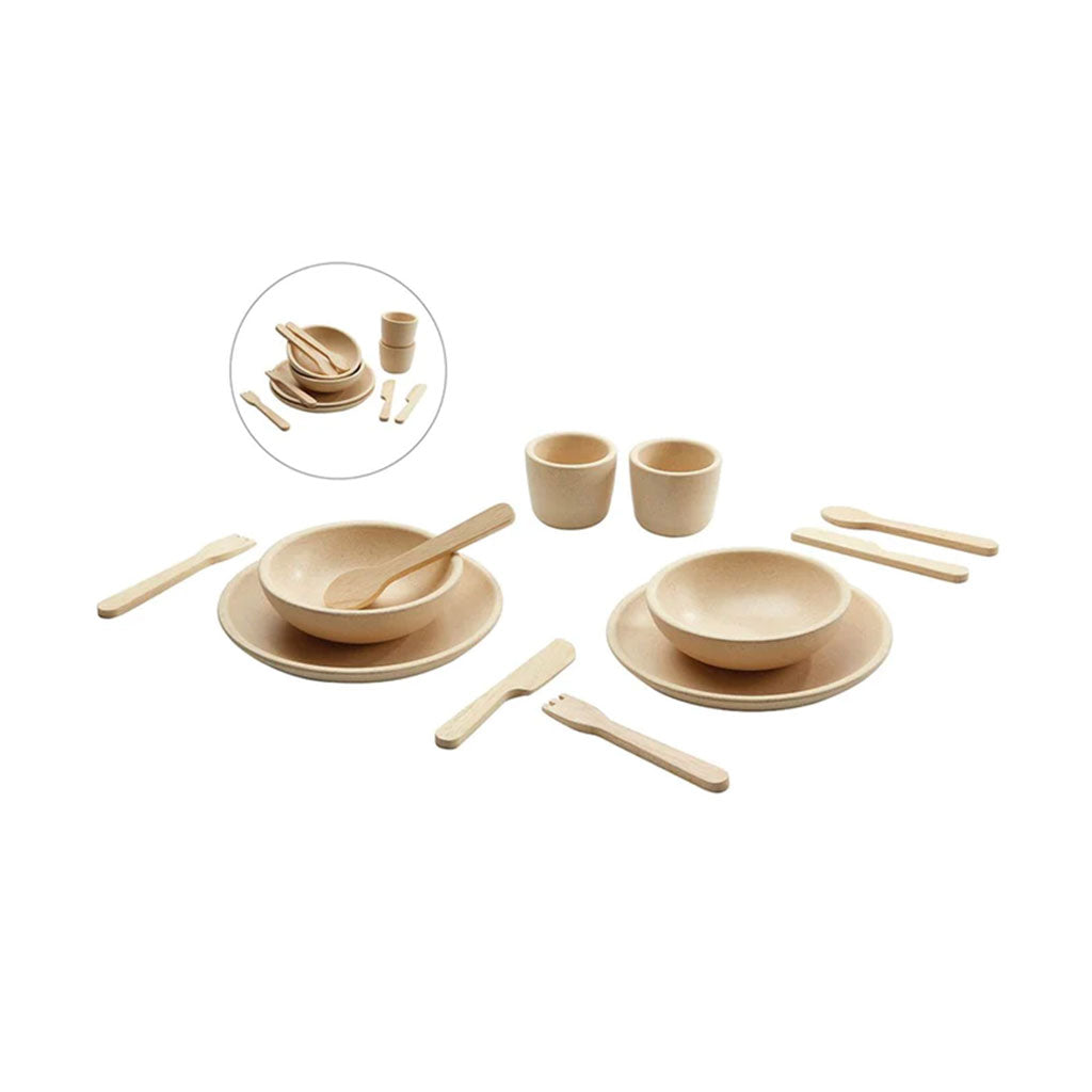 PlanToys - Tableware Set - Educating Kids