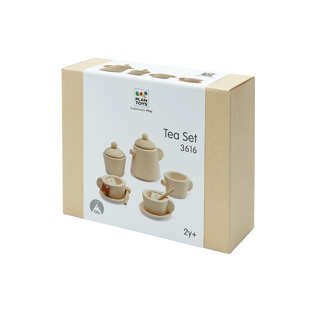 PlanToys - Tea Set - Educating Kids