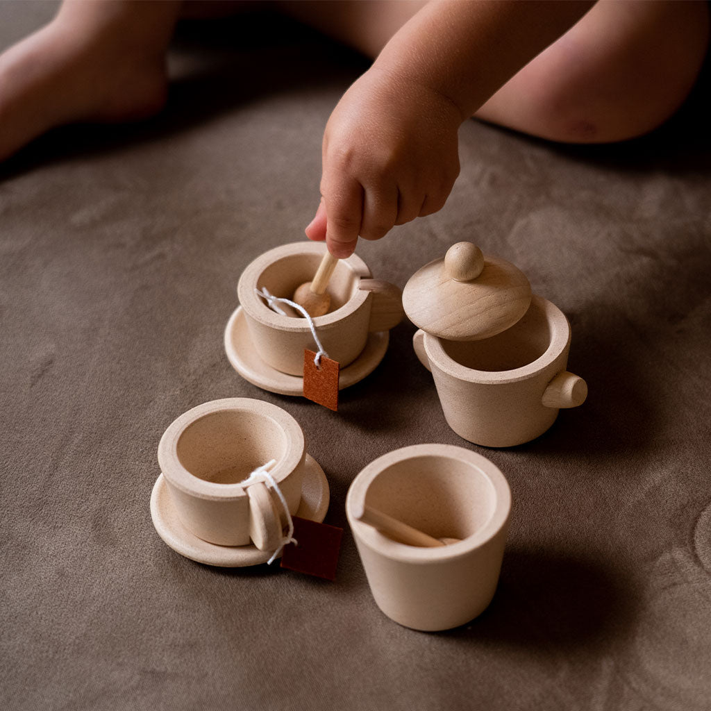 PlanToys - Tea Set - Educating Kids