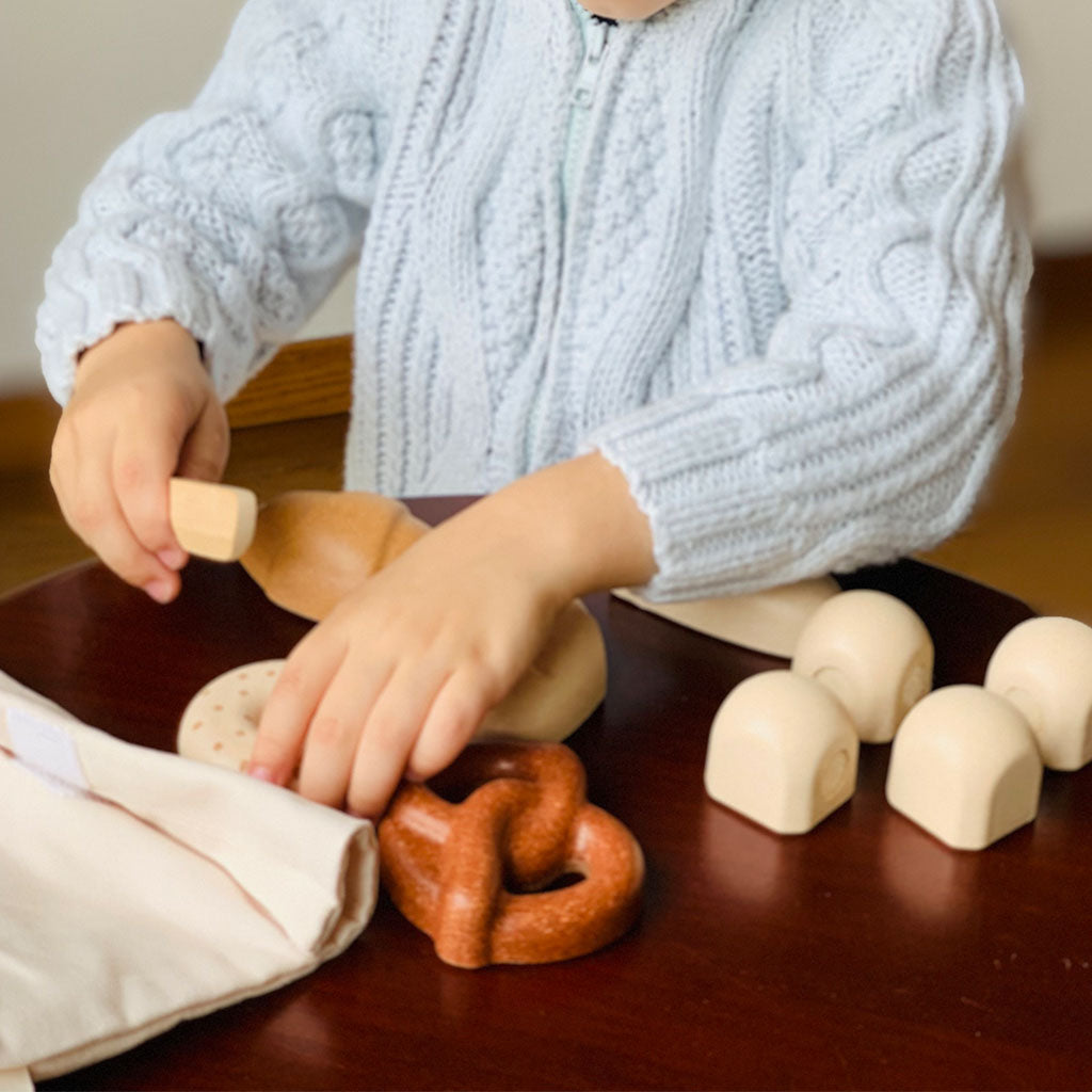 PlanToys - Bread Set - Educating Kids