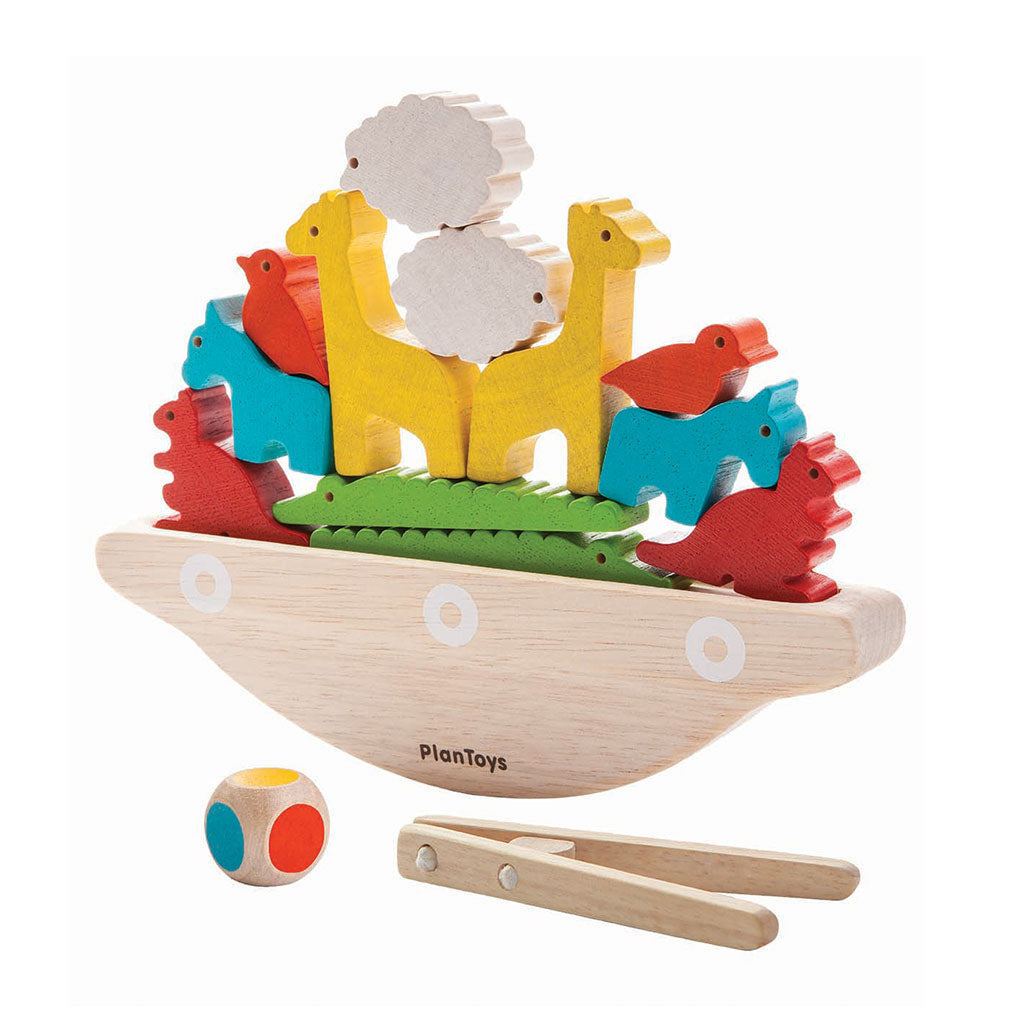 PlanToys - Balancing Boat - Educating Kids