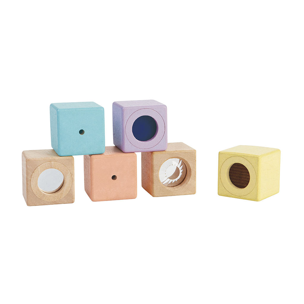PlanToys - Sensory Blocks - Pastel