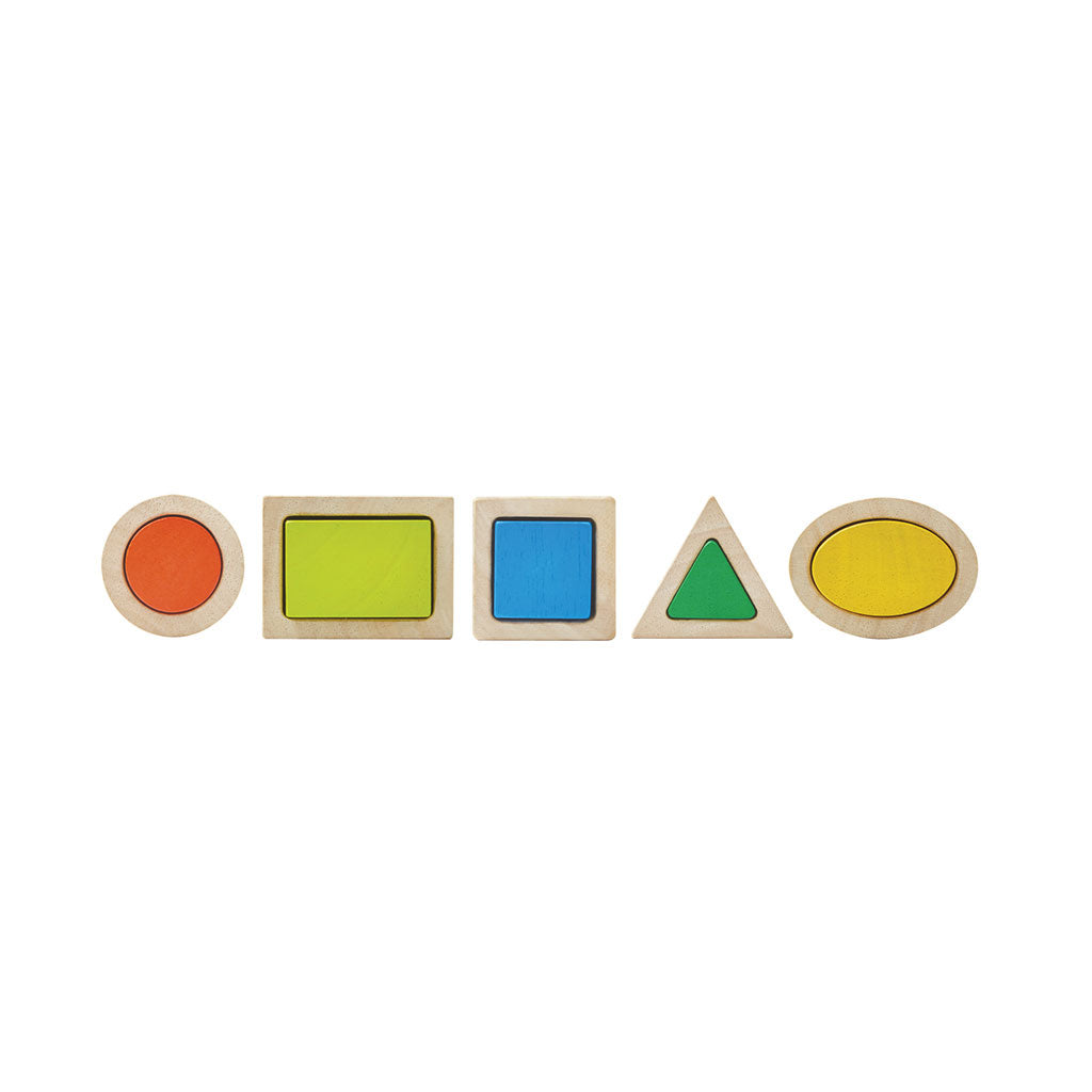 PlanToys - Geo Matching Boxes - Educating Kids