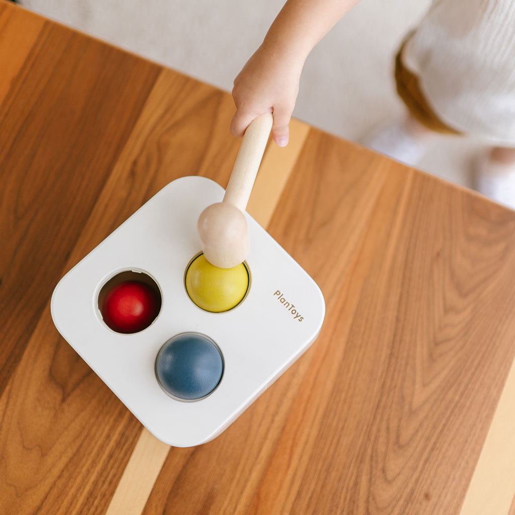 PlanToys - Punch & Drop Bin - Educating Kids
