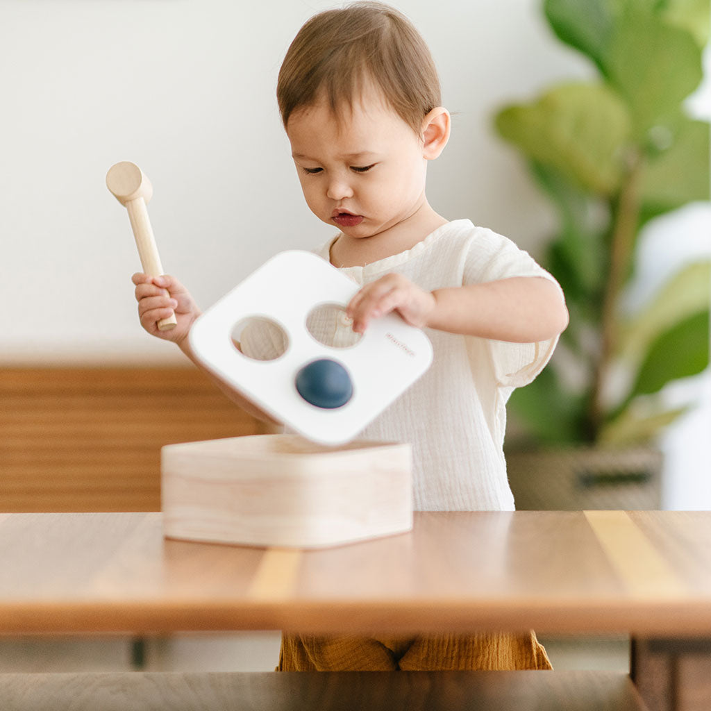 PlanToys - Punch & Drop Bin - Educating Kids