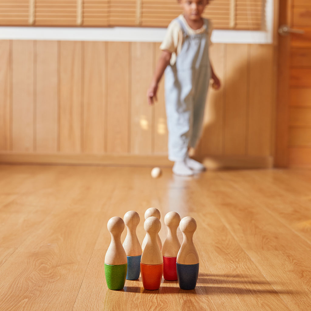 PlanToys - Bowling Set - Educating Kids