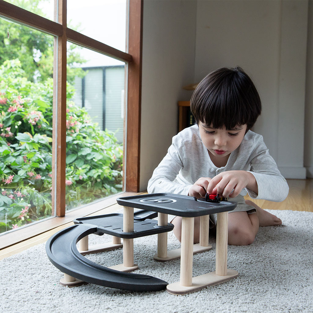 PlanToys - Race N Play Parking Garage