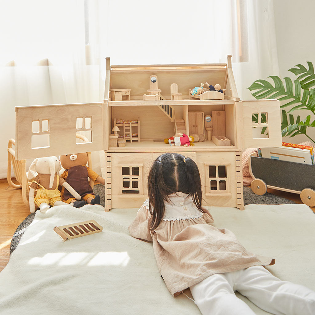PlanToys - Victorian Dollhouse - Educating Kids