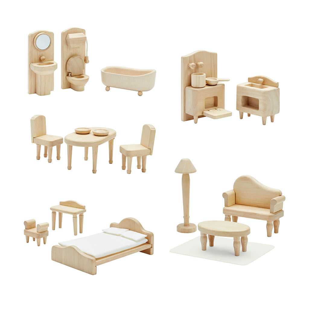 PlanToys - Victorian Furniture Set - Educating Kids
