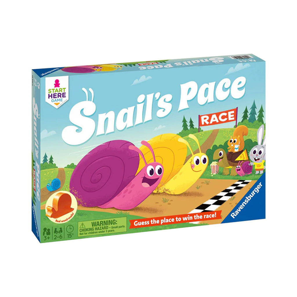 Ravensburger - Snails Pace Race Game - Educating Kids