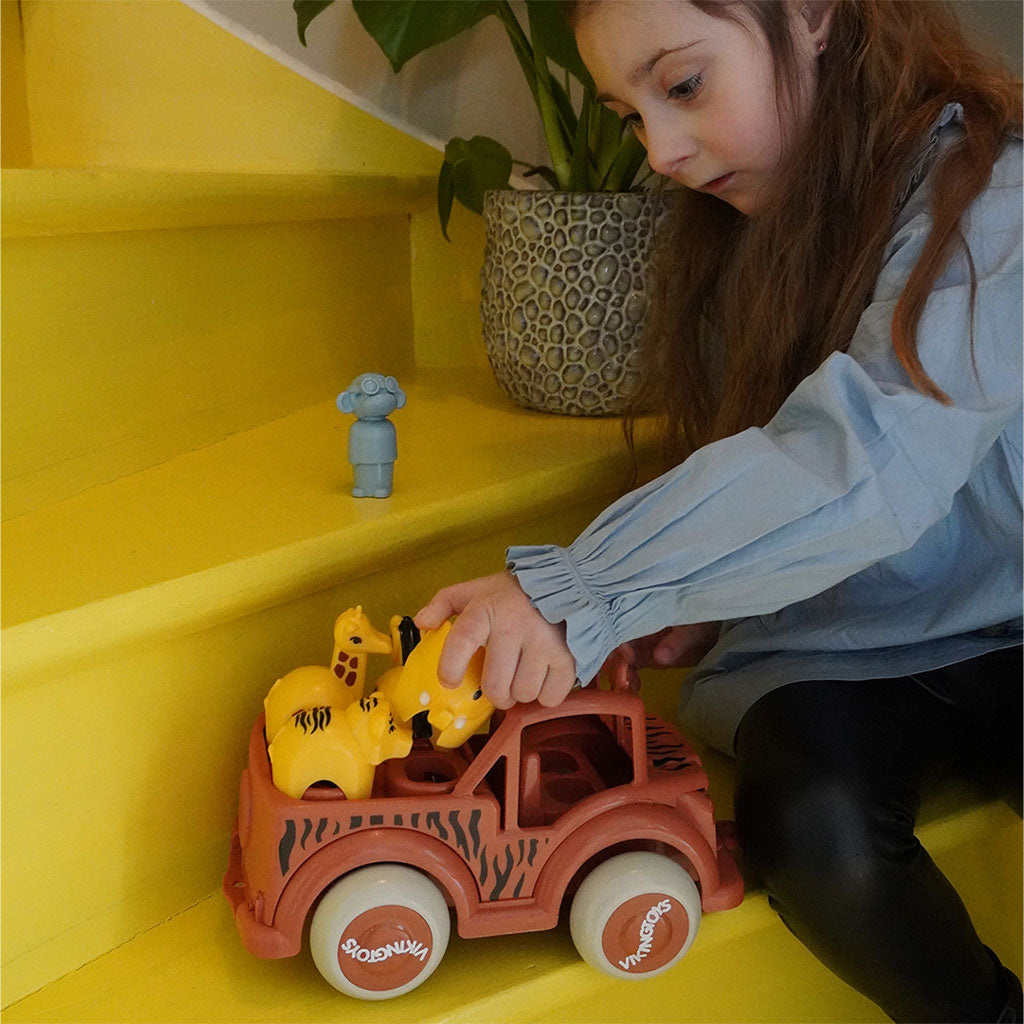 Viking Toys - Reline Safari Jeep with Guide + Animals
