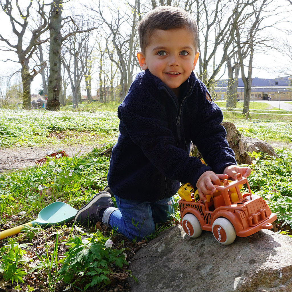 Viking Toys - Reline Safari Jeep with Guide + Animals
