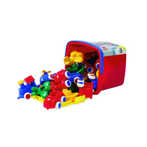 Viking Toys - Chubbies Toy Bucket - 15pcs - Educating Kids
