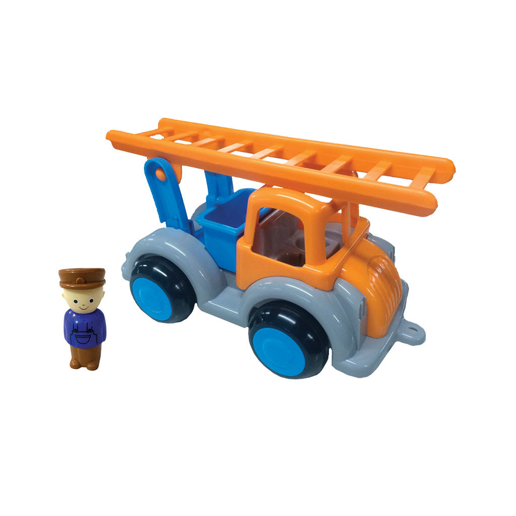 Viking Toys Jumbo Fire Truck with 1 Fig - Educating Kids