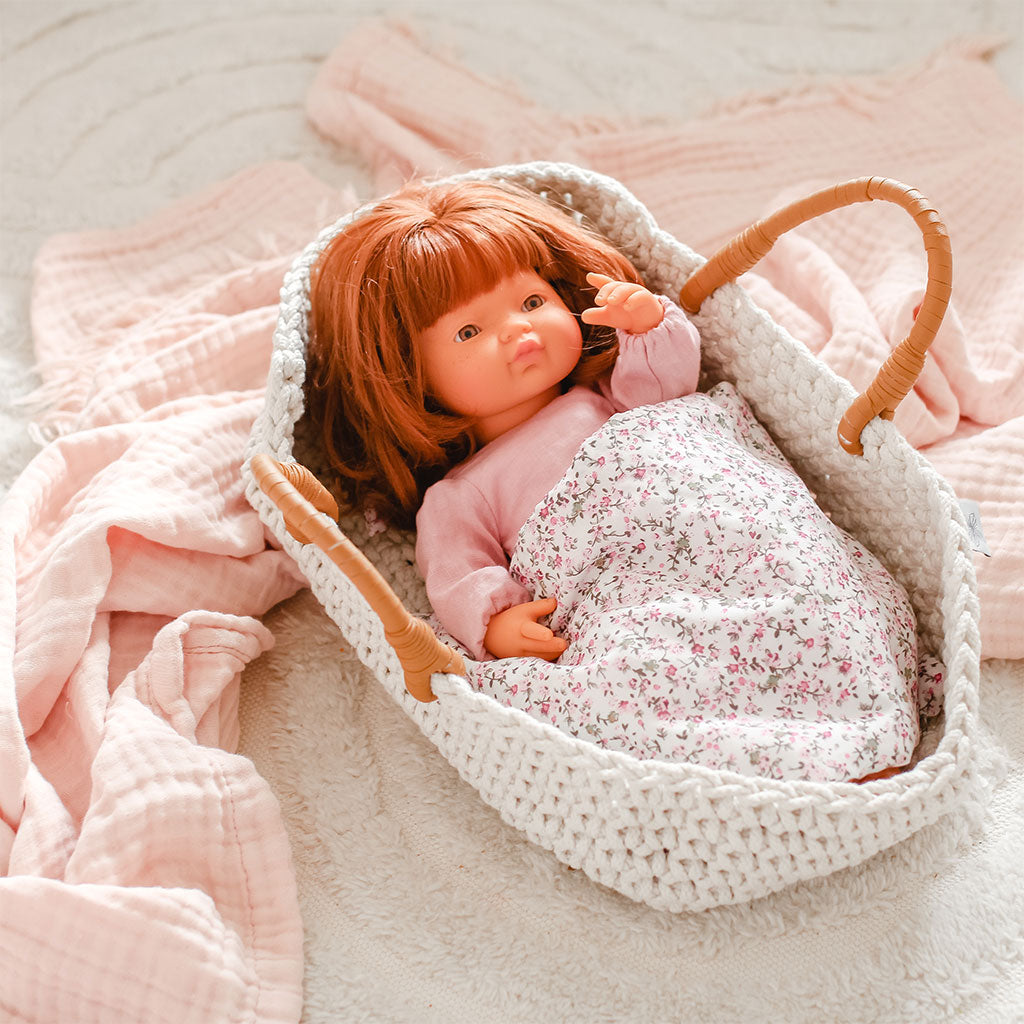 Knitted Doll Basket 35-40cm