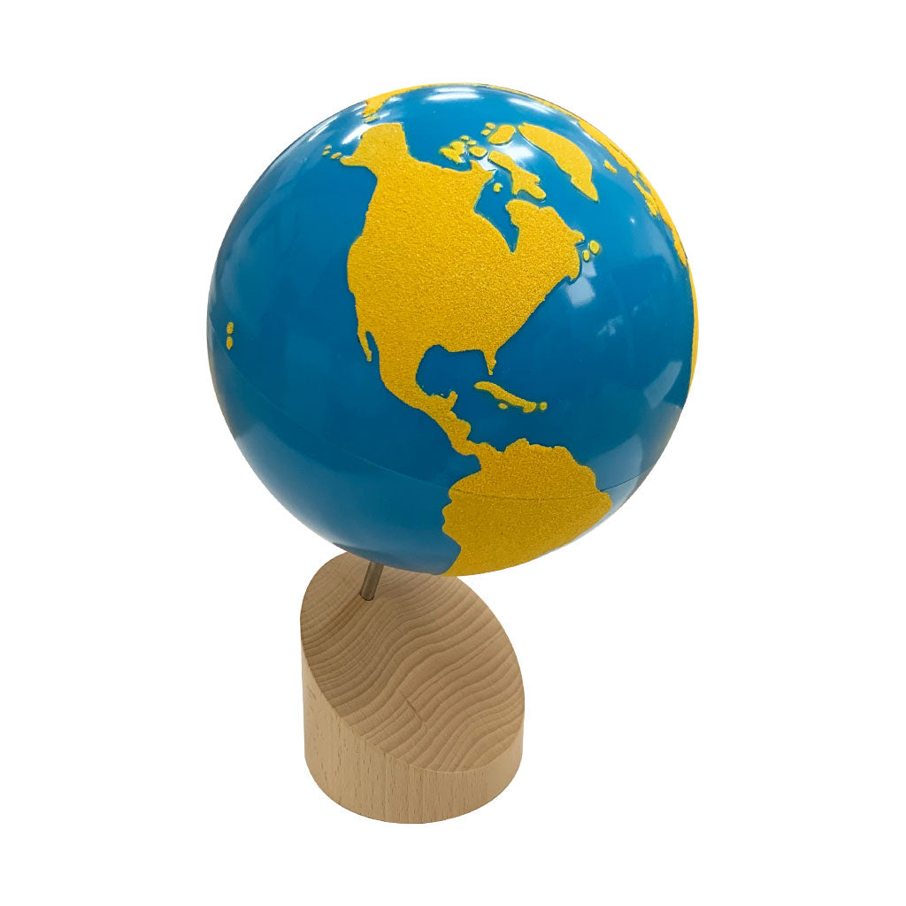Land and Water Sandpaper Globe