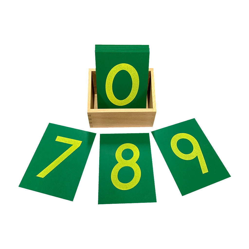 Sandpaper Numerals with Box