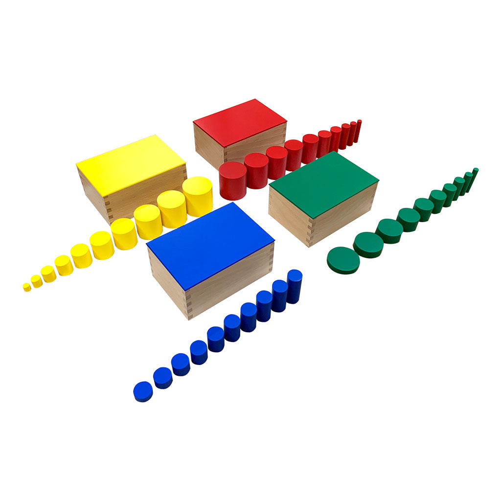 Premium Knobless Cylinders Beechwood