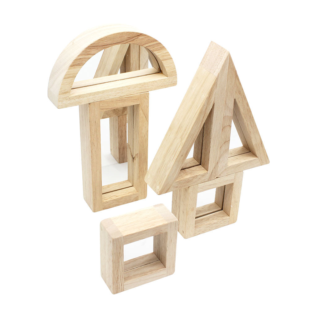 Mirror Blocks Large - 10pc - Educating Kids