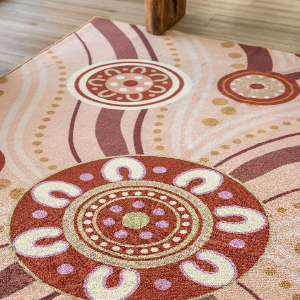 Healing on Country Rug 2 x 3 m - Educating Kids