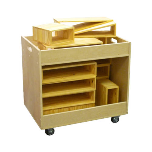 Timber Trolley - 90x60x69cm