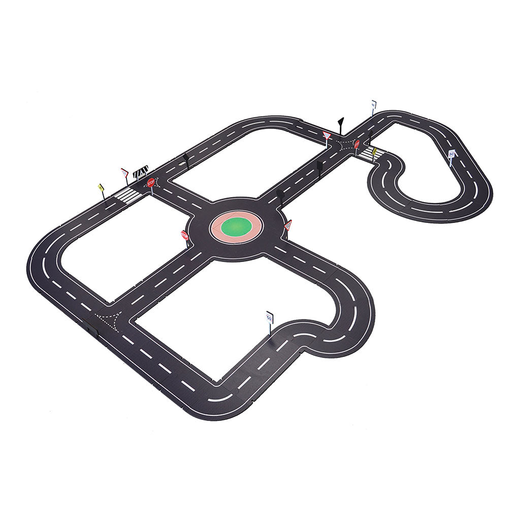 Super Roadway Floor Puzzle - Educating Kids