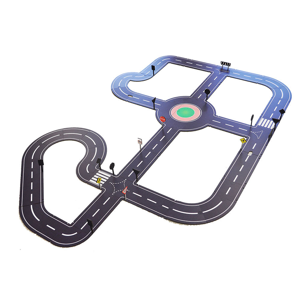 Super Roadway Floor Puzzle - Educating Kids