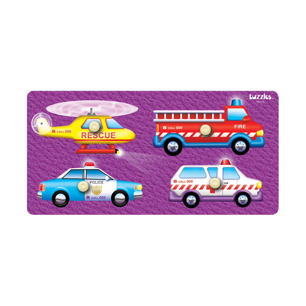 Rescue Vehicles Puzzle