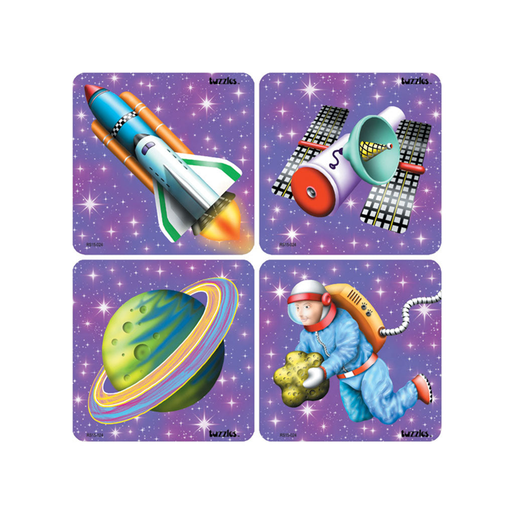 Tuzzles Space and Beyond Puzzles - Set of 4