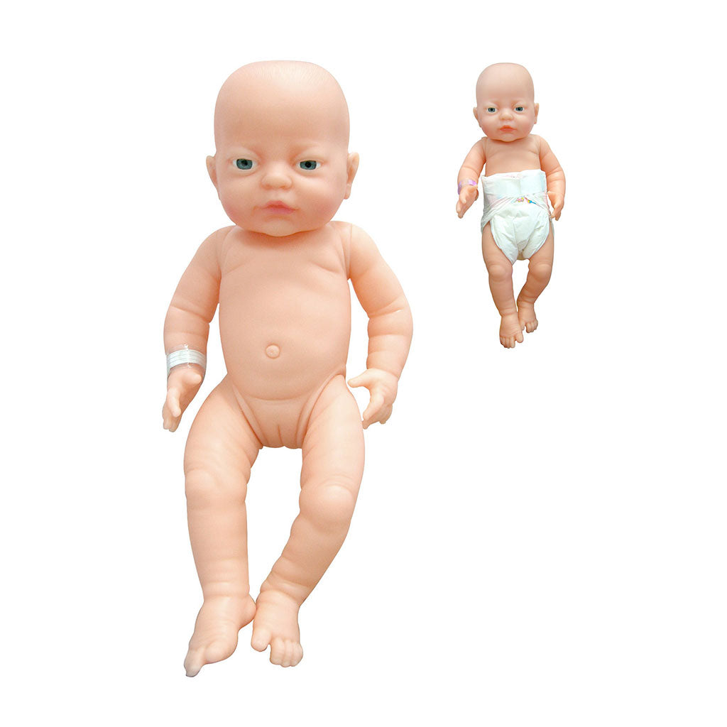 Doll Newborn Fair Skin Girl with Nappy 41cm