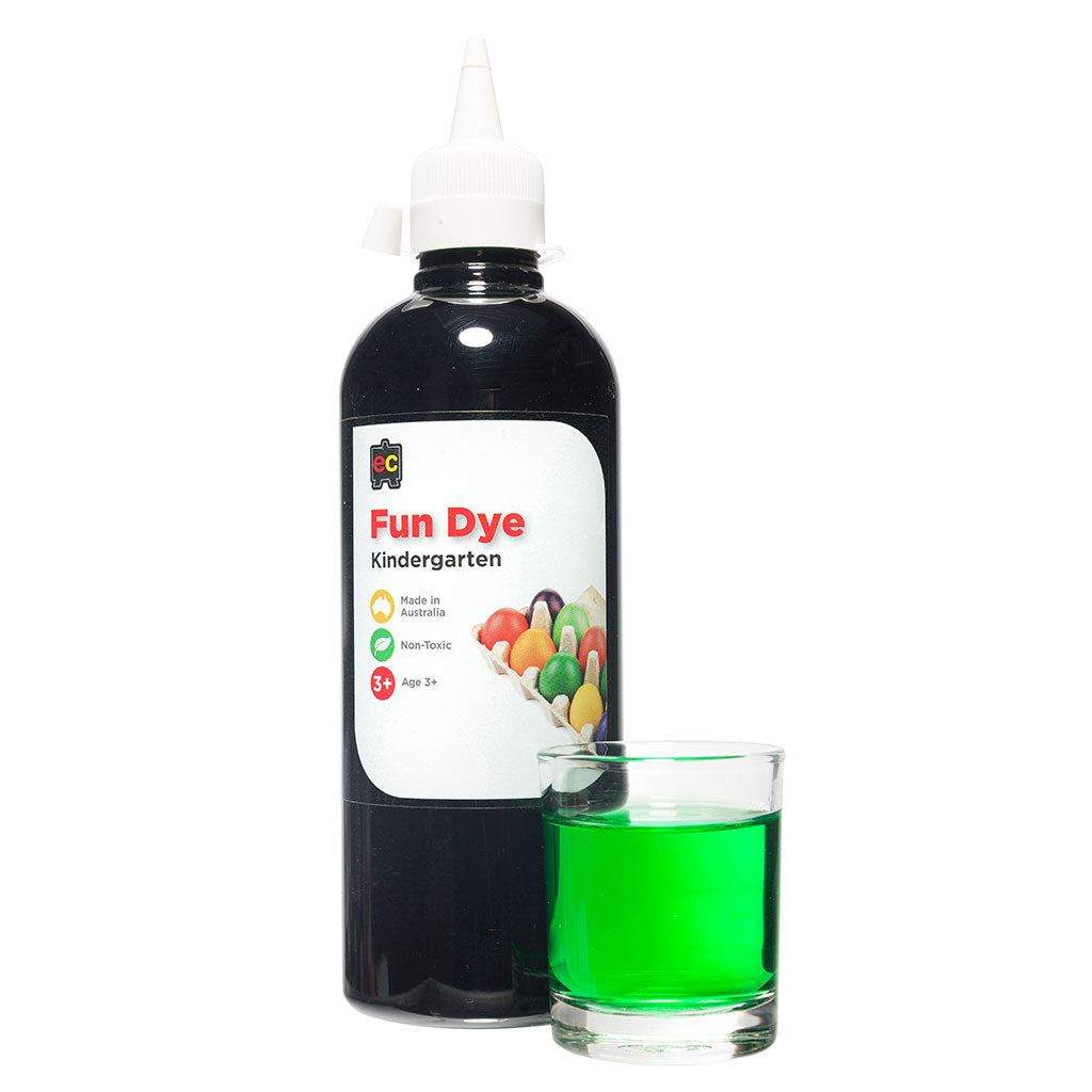 Kindergarten Fun Dye Green - 500ml - Educating Kids
