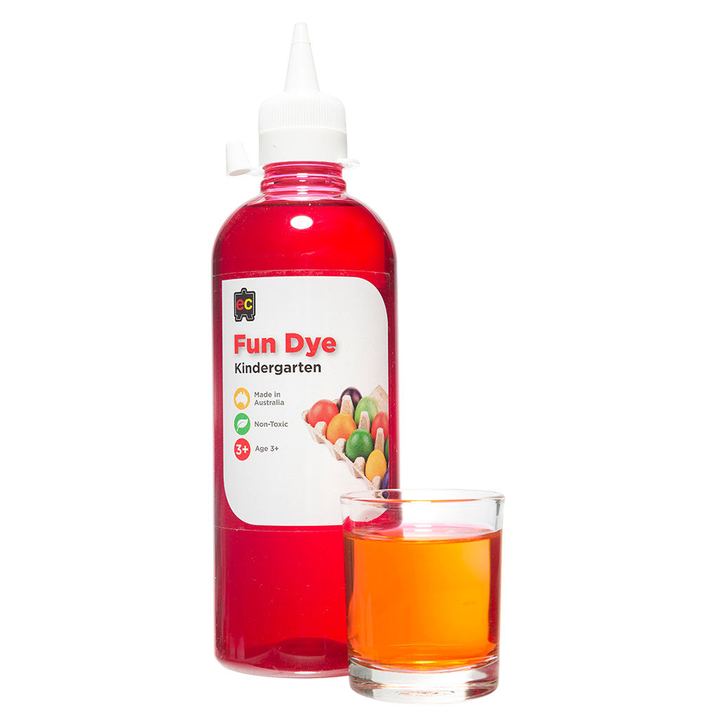 Kindergarten Fun Dye Pink - 500ml - Educating Kids