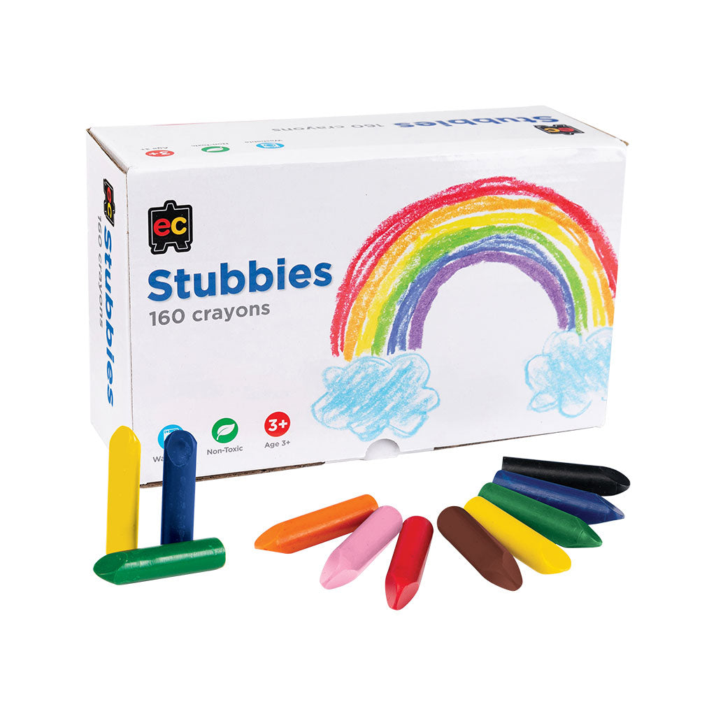 Stubbie Crayons - 160pc