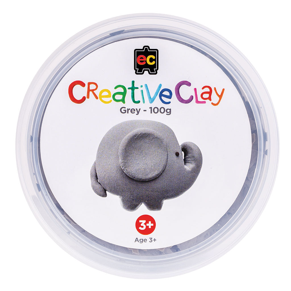 CreativeClay Grey - 100g - Educating Kids