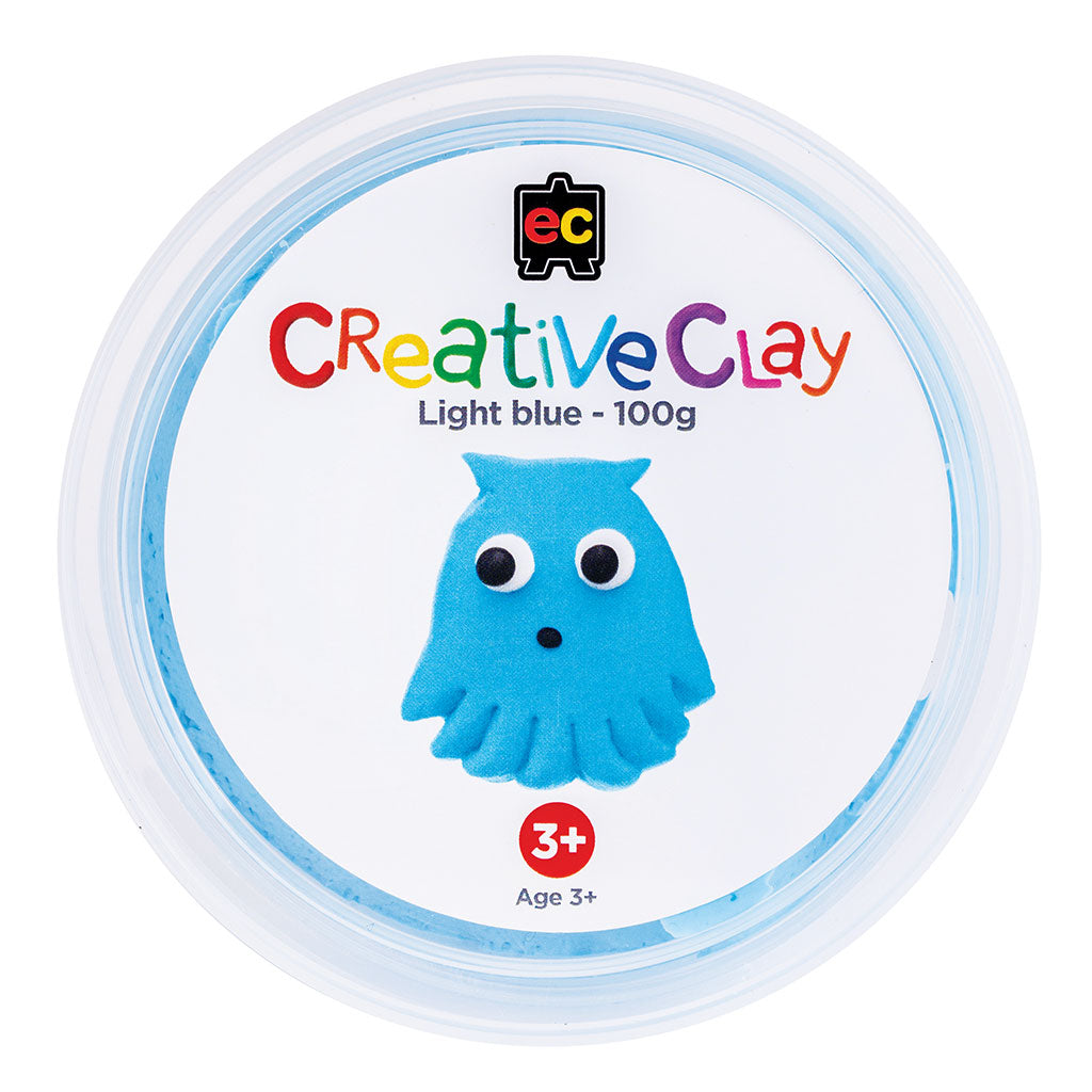 CreativeClay Light Blue - 100g - Educating Kids