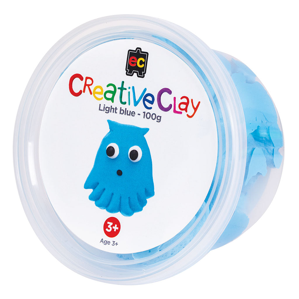 CreativeClay Light Blue - 100g - Educating Kids