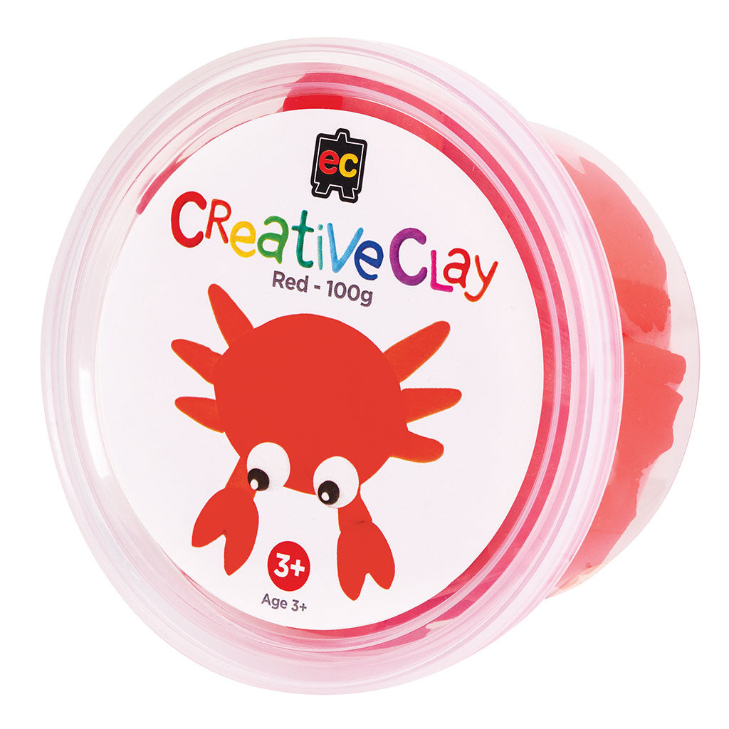 CreativeClay Red - 100g - Educating Kids