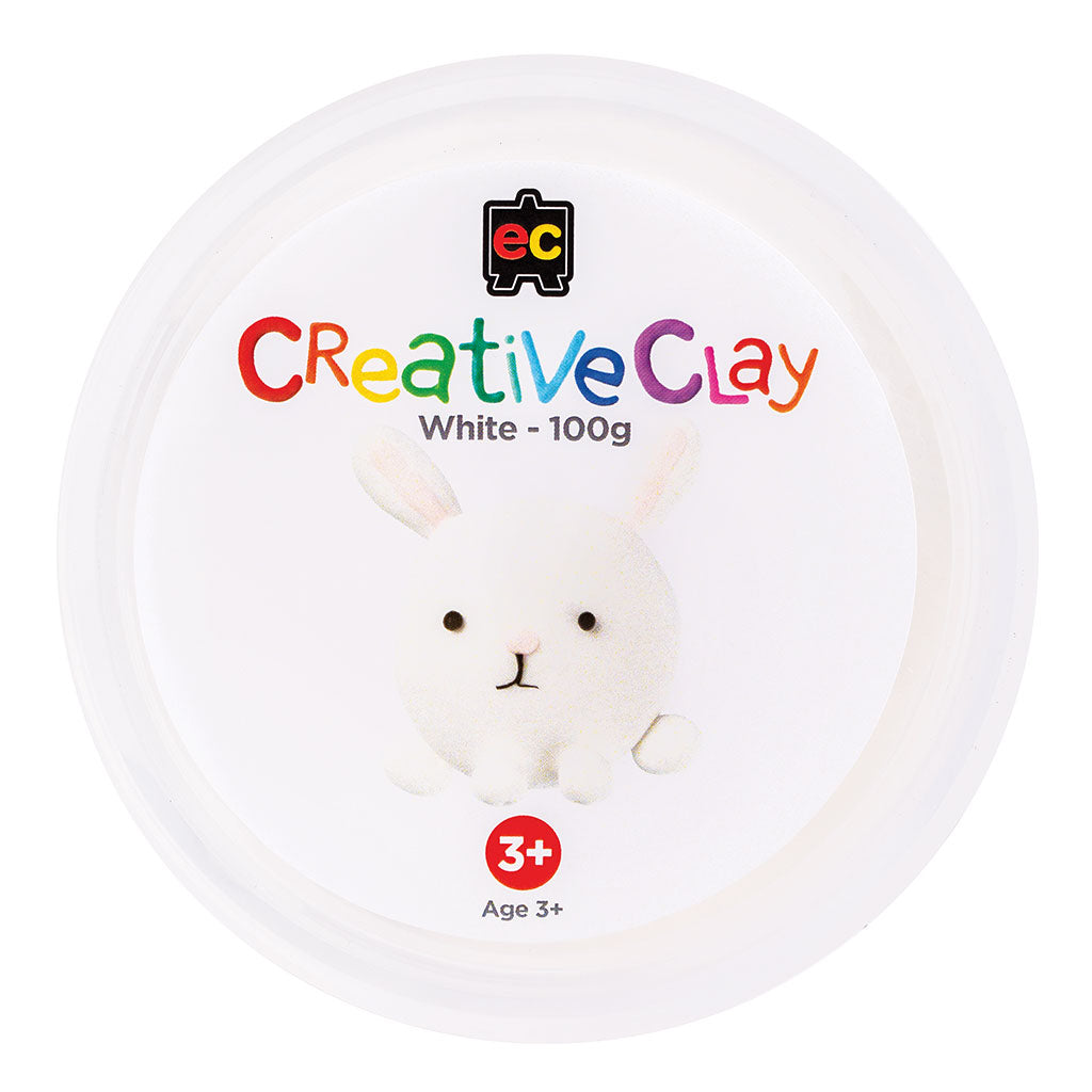 CreativeClay White - 100g - Educating Kids