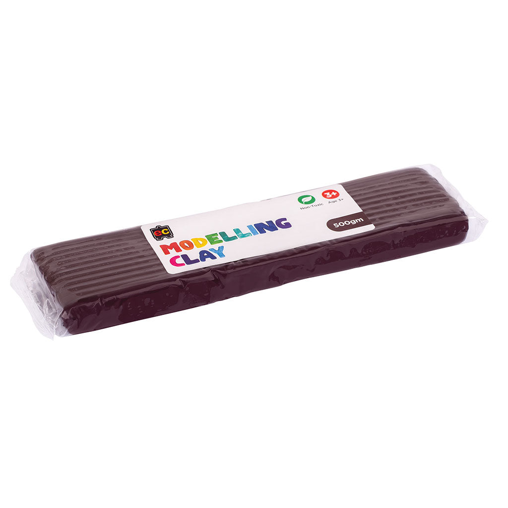 Modelling Clay Brown - 500g - Educating Kids