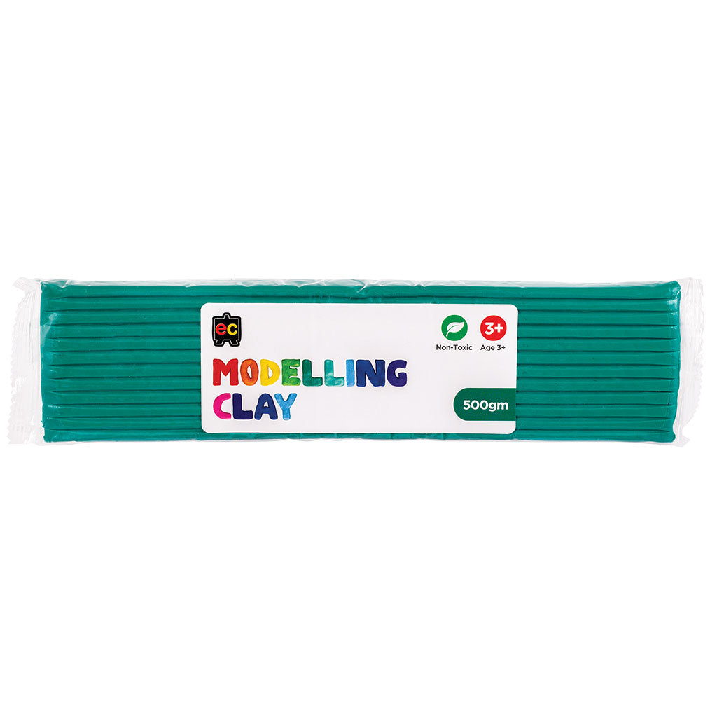 Modelling Clay Dark Green - 500g - Educating Kids